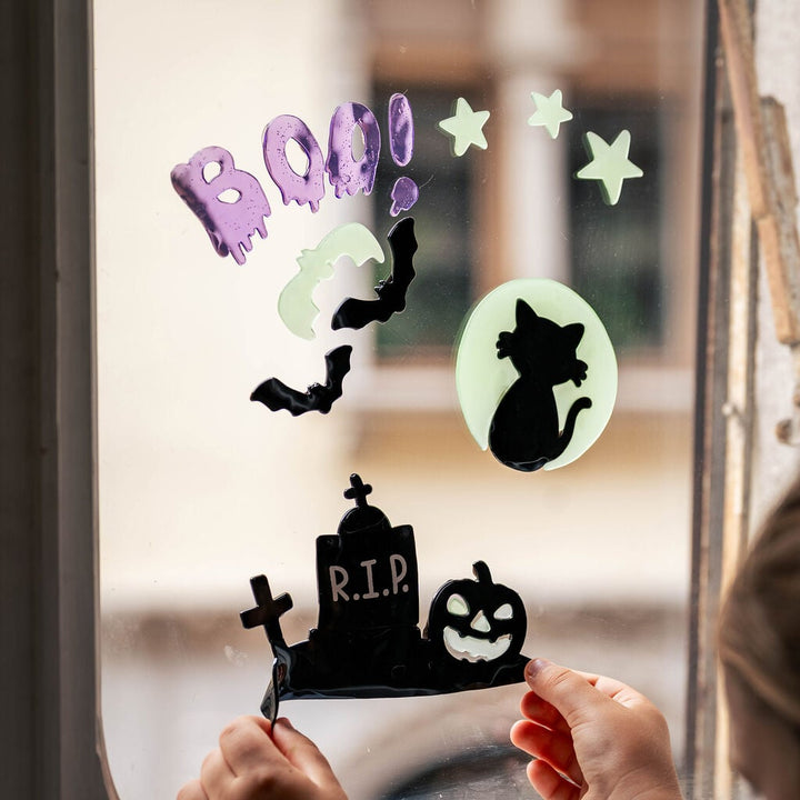 Set de Adhesivos de Gel para Ventanas - Windo-Glow - mediano