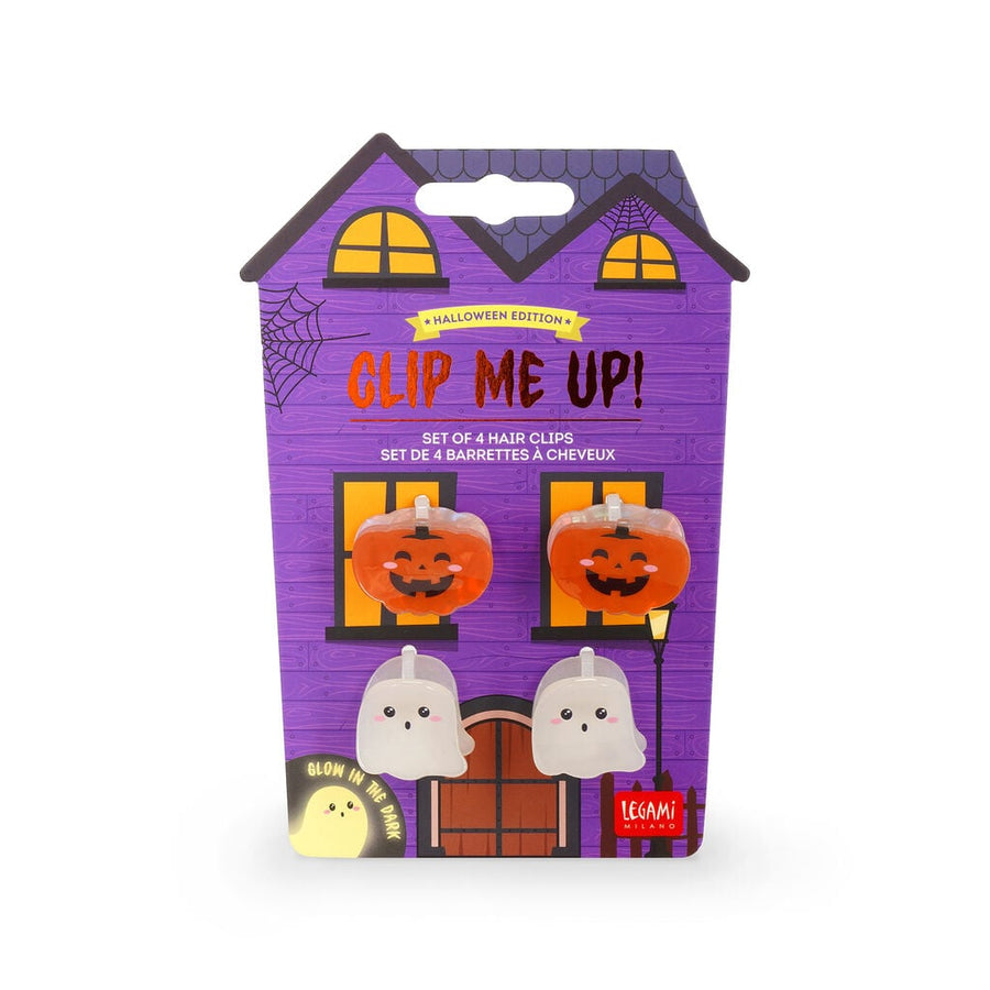 Set de 4 Mini Pinzas para Pelo de Halloween - Clip Me Up!