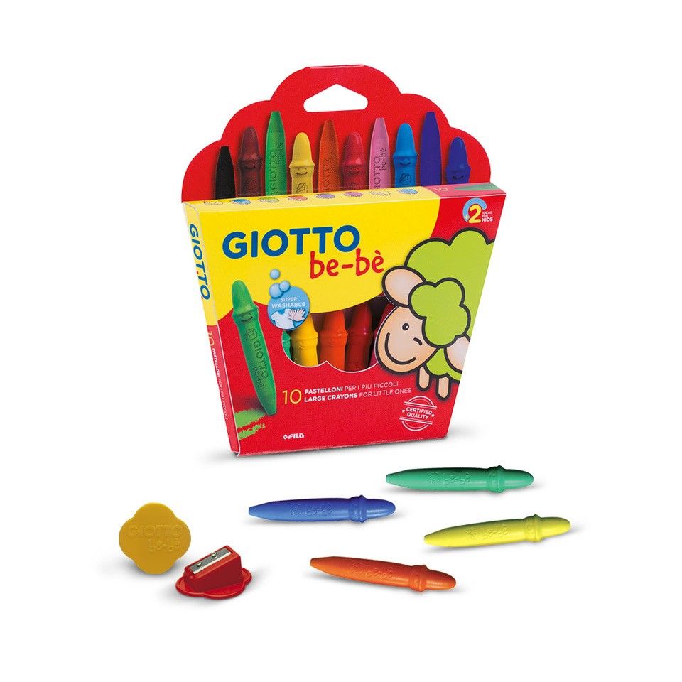 10 ceras Giotto Bebe