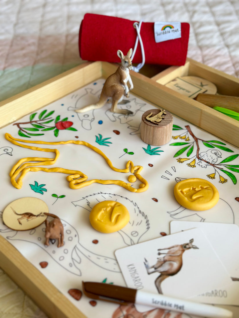 Scribble Mat "Animales Australia"