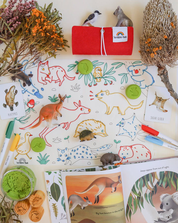 Scribble Mat "Animales Australia"