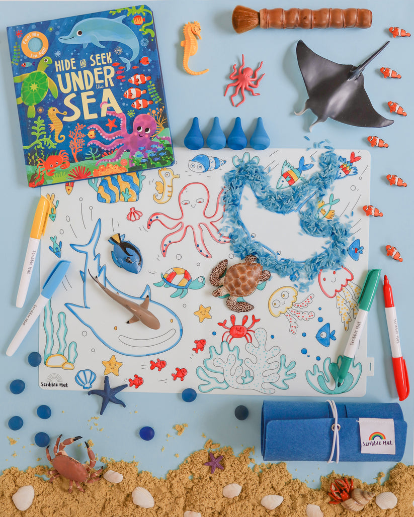 Scribble Mat "Bajo el Mar"