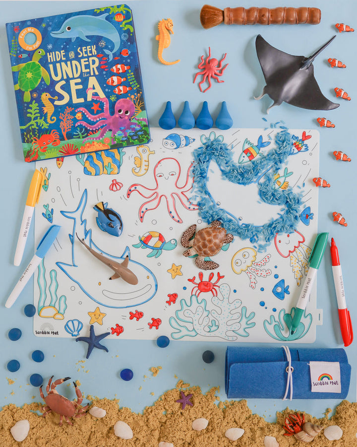Scribble Mat "Bajo el Mar"