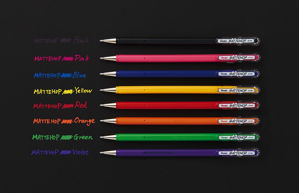 Bolígrafo Roller Mattehop Pentel