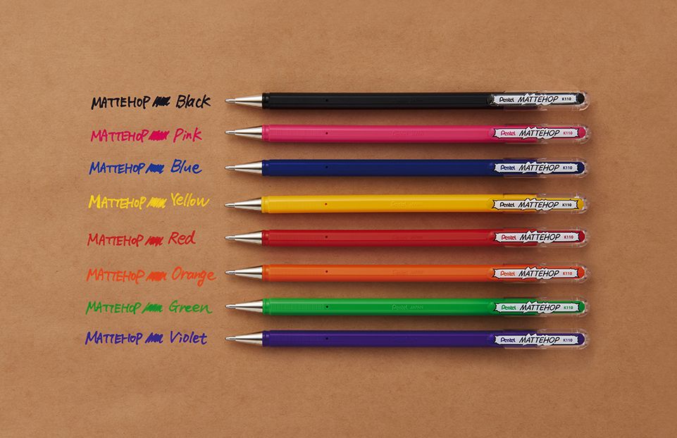 Bolígrafo Roller Mattehop Pentel
