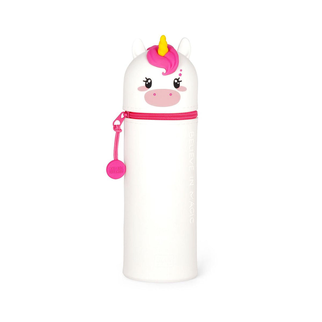 Kawaii - Estuche 2 en 1 de Silicona Unicorn «Believe in Magic»