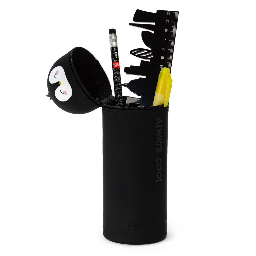 Kawaii - Estuche 2 en 1 de Silicona Penguin «Always Cool»