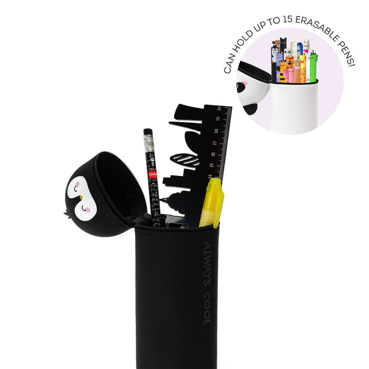 Kawaii - Estuche 2 en 1 de Silicona Penguin «Always Cool»