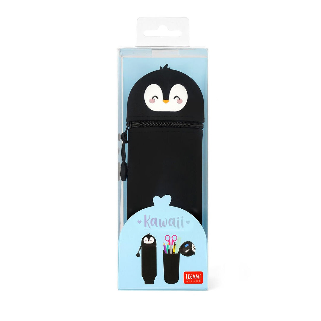 Kawaii - Estuche 2 en 1 de Silicona Penguin «Always Cool»