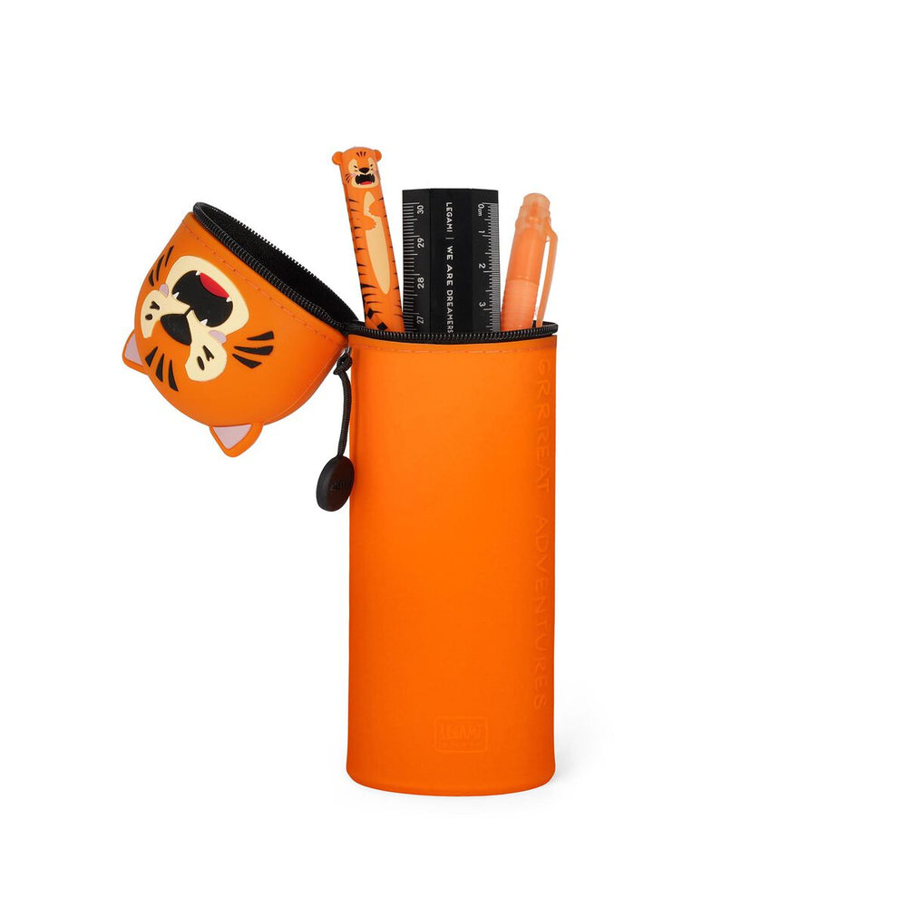 Estuche de Silicona 2 en 1 - Kawaii - Tiger «Grrreat Adventures»