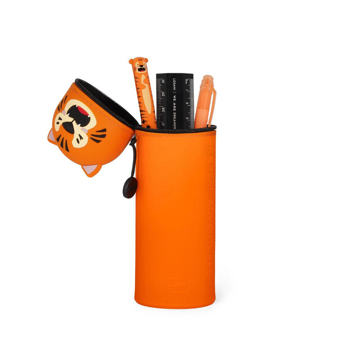 Estuche de Silicona 2 en 1 - Kawaii - Tiger «Grrreat Adventures»