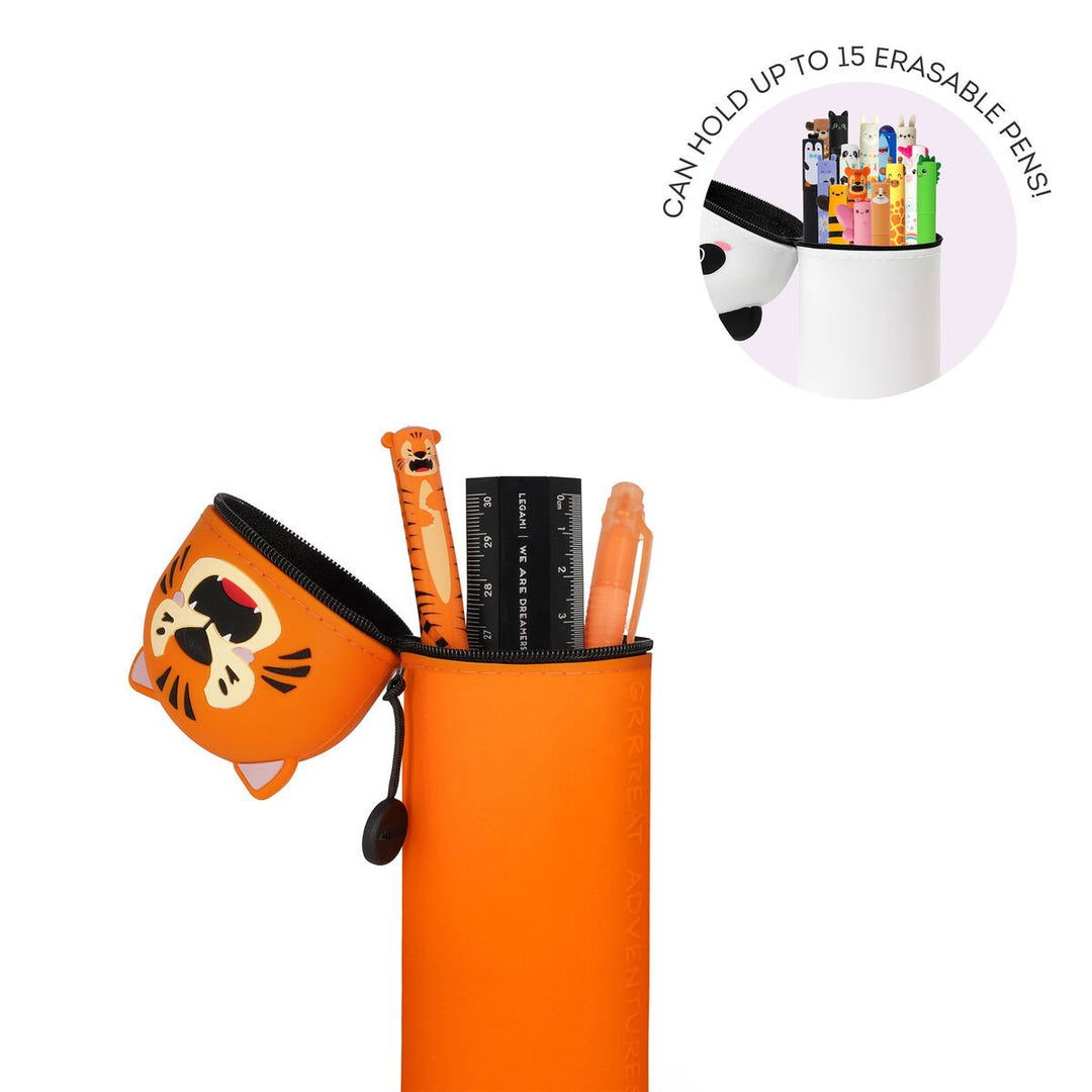 Estuche de Silicona 2 en 1 - Kawaii - Tiger «Grrreat Adventures»
