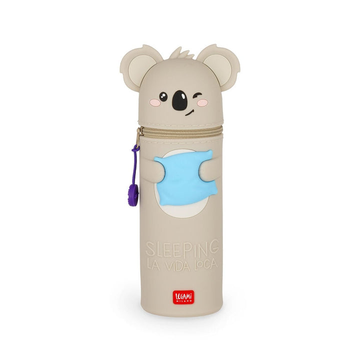 Estuche 2 en 1 de Silicona Koala «Sleeping la Vida Loca» - Kawaii