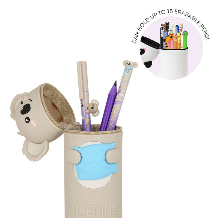 Estuche 2 en 1 de Silicona Koala «Sleeping la Vida Loca» - Kawaii