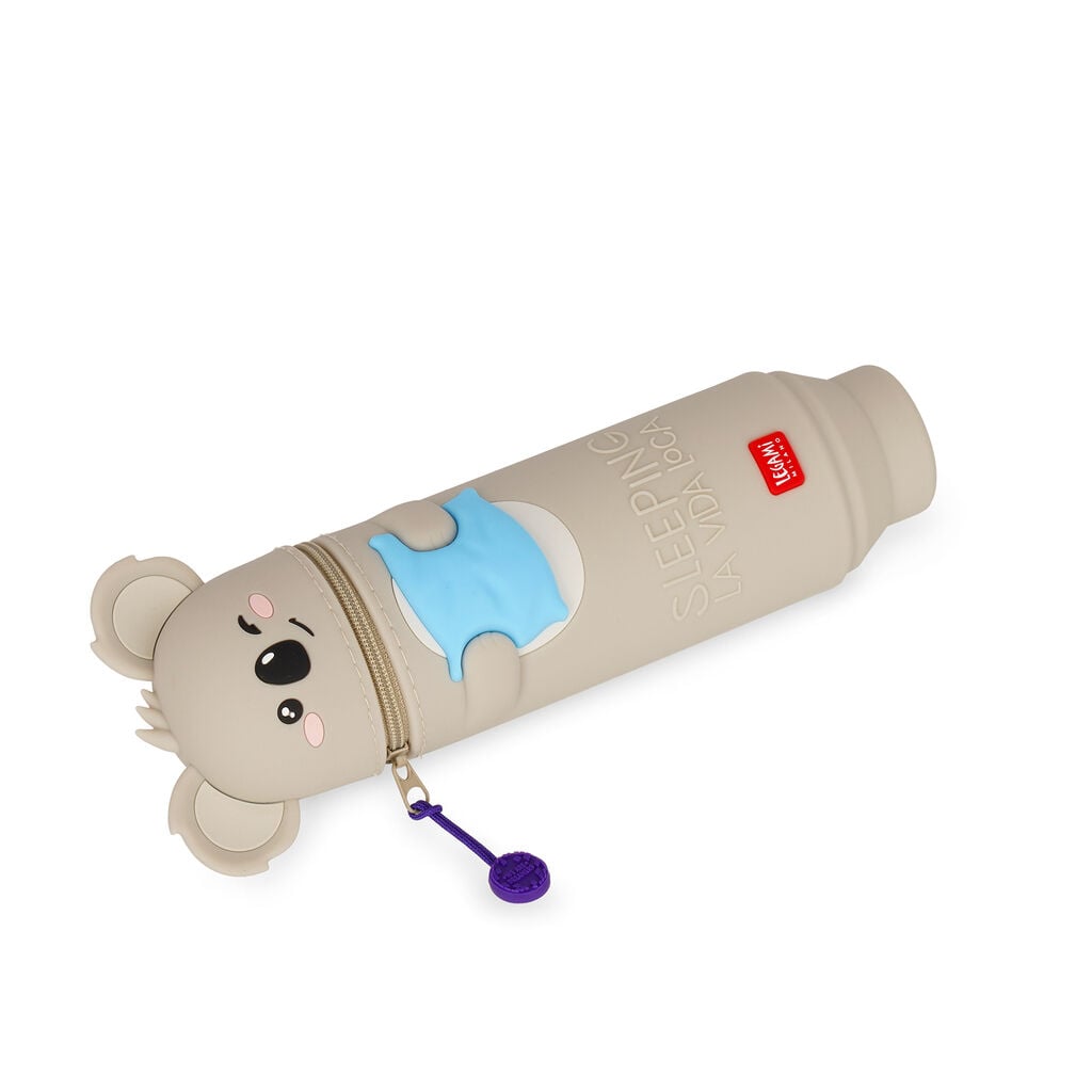 Estuche 2 en 1 de Silicona Koala «Sleeping la Vida Loca» - Kawaii