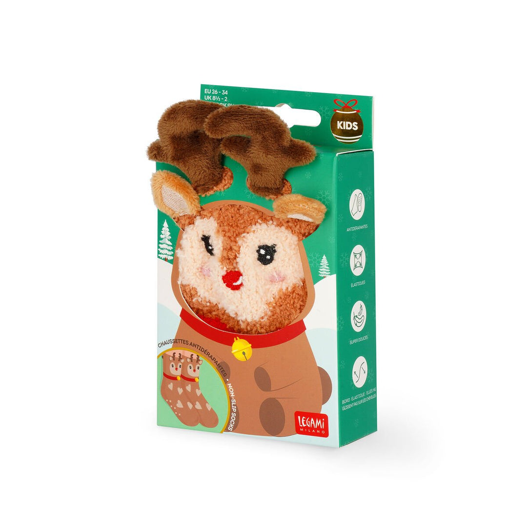 Calcetines antideslizantes Niño/Niña Reindeer - It's a Match!