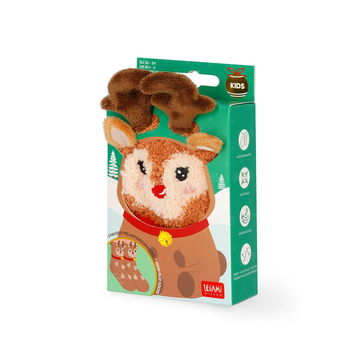 Calcetines antideslizantes Niño/Niña Reindeer - It's a Match!