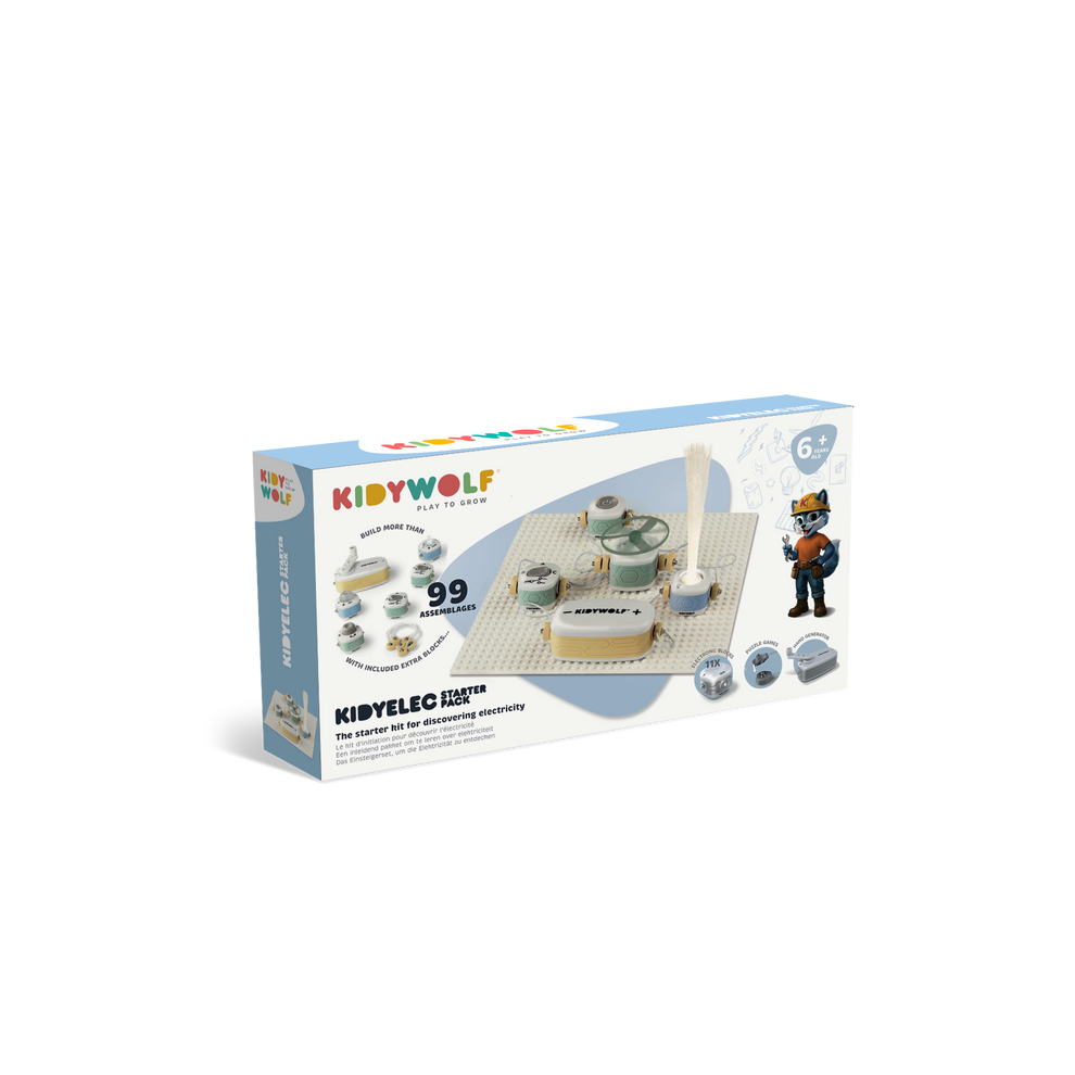 Kidyelec - Mi Primer Kit Eléctrico - Iniciación 11 piezas