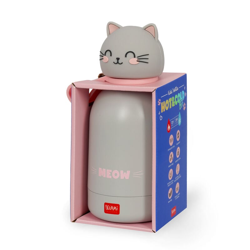 Cantimplora Térmica para Niños - Hot&Cold BFF - Kitty