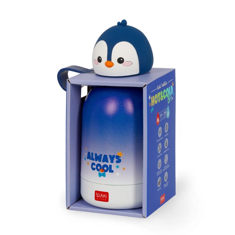 Cantimplora Térmica para Niños - Hot&Cold BFF - Penguin