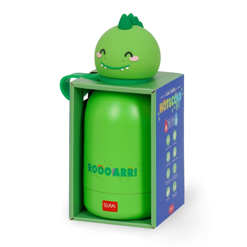 Cantimplora Térmica para Niños - Hot&Cold BFF - Dino
