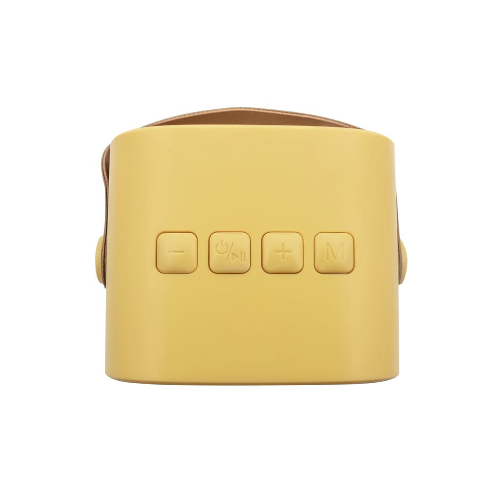 Karaoke – Altavoz Bluetooth con micrófono - Amarillo