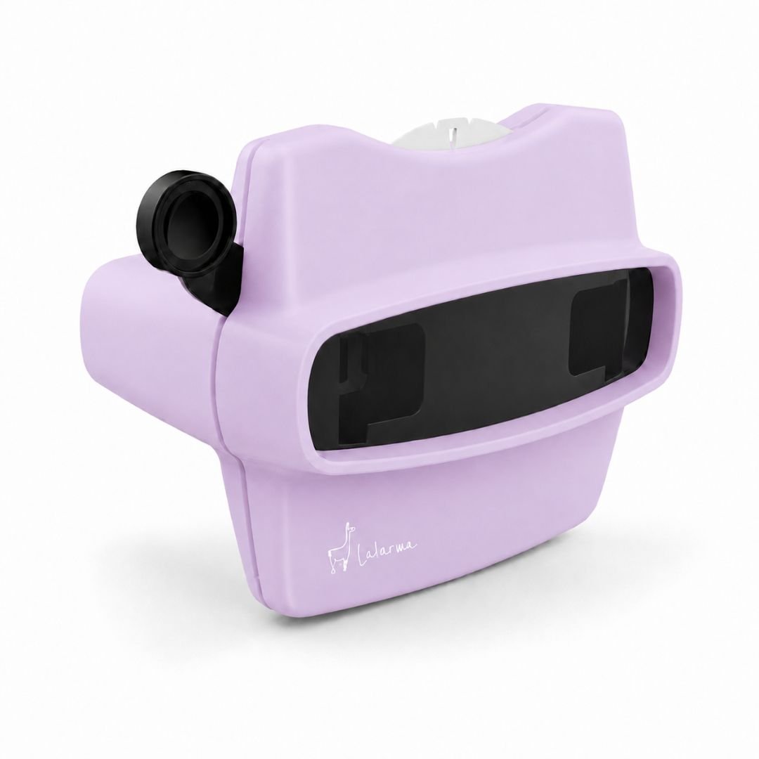Visor 3D retro - Violeta