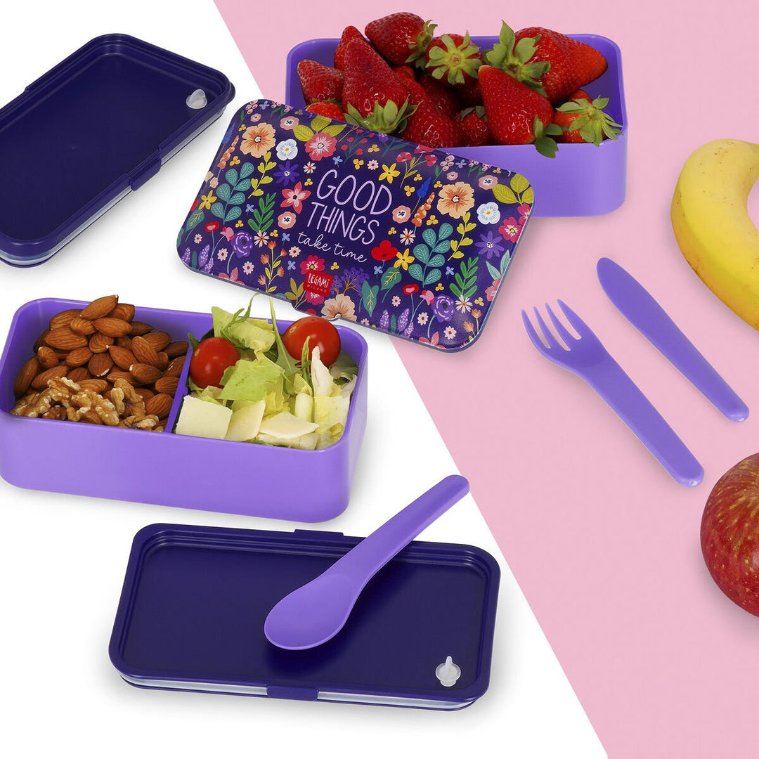 Fiambrera 1200 ml - Flowers - Lunch Box