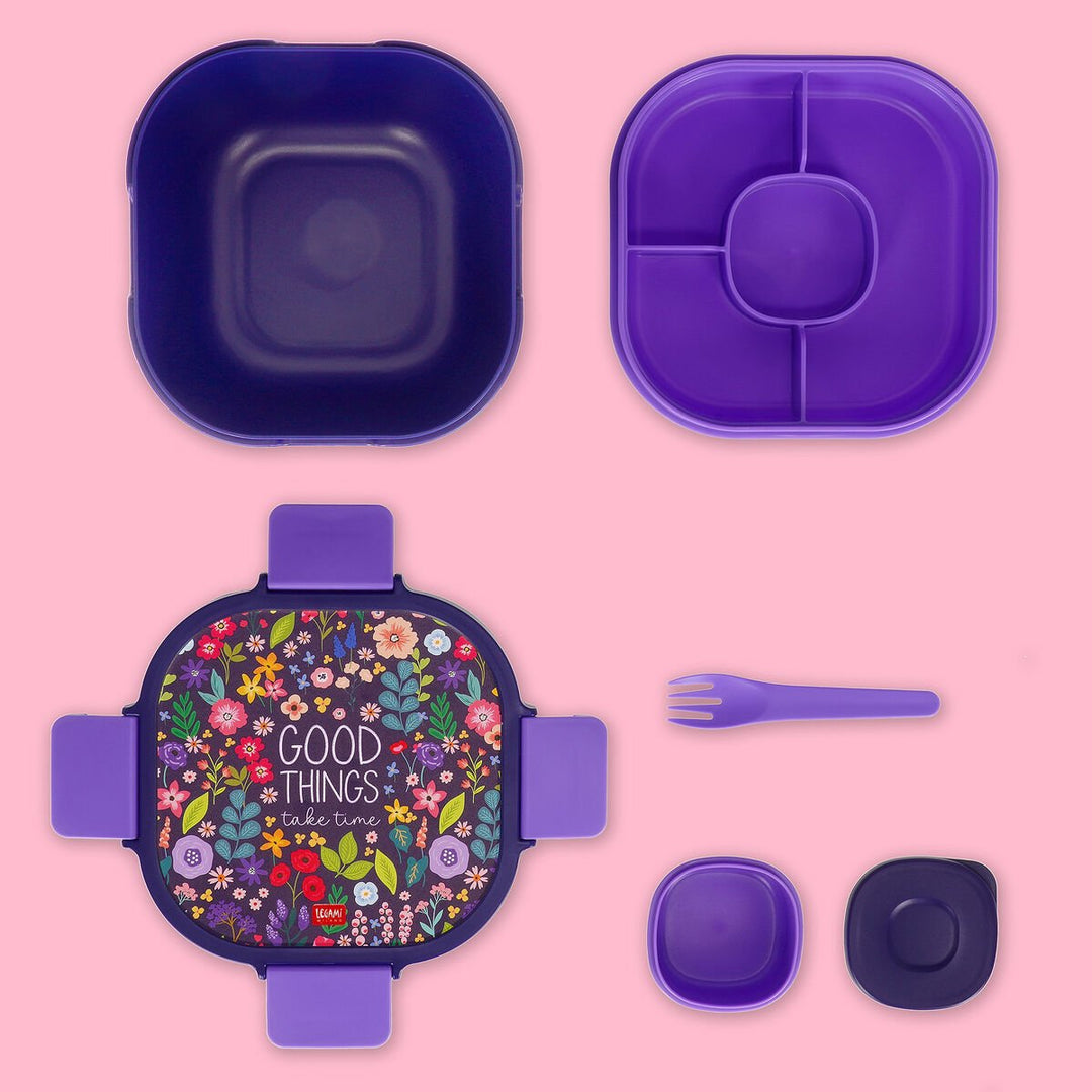 Fiambrera 1700 ml - Flowers - Lunch Box