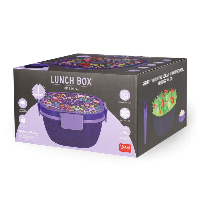 Fiambrera 1700 ml - Flowers - Lunch Box