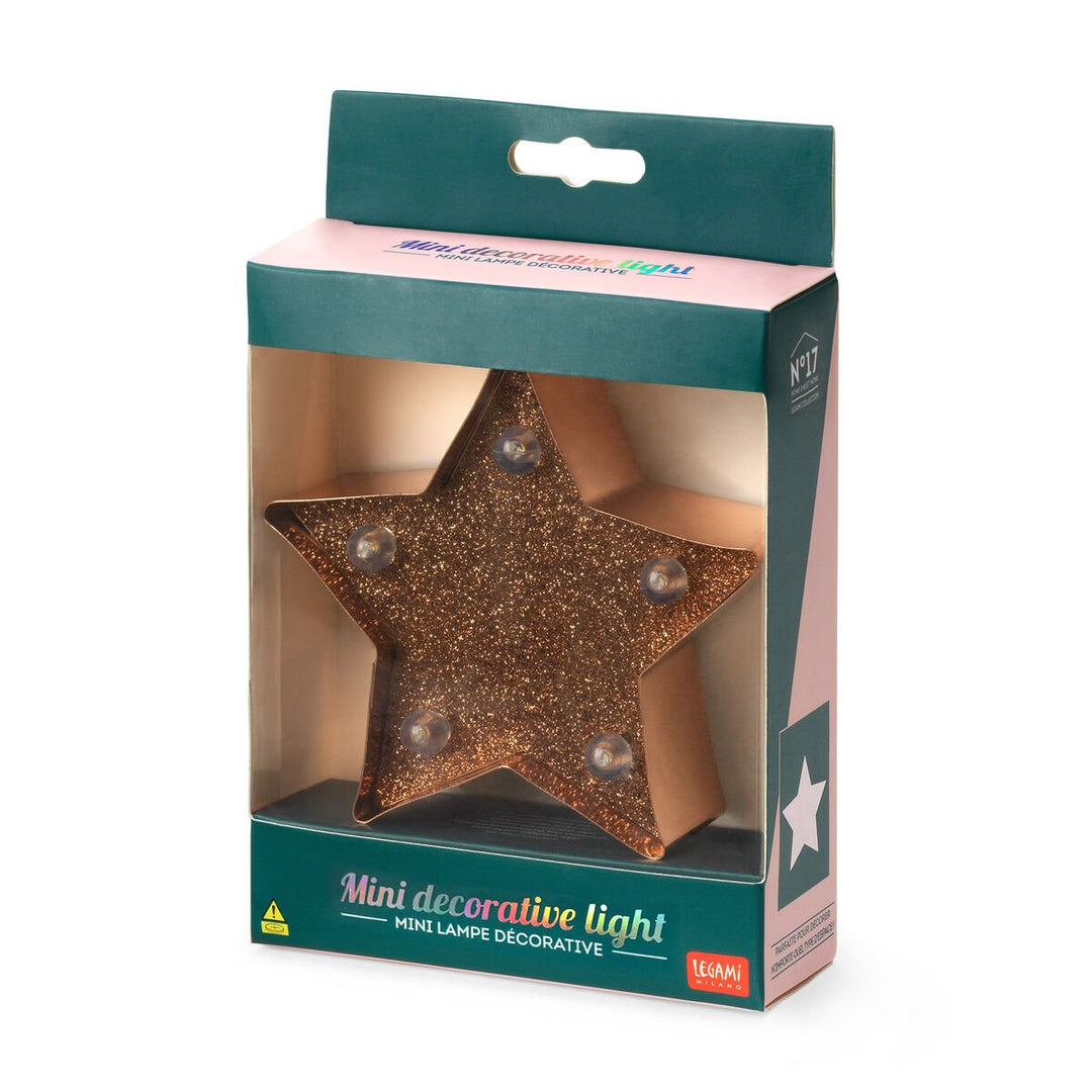 Luz decorativa Rose Gold - Star - Mini Decorative Light