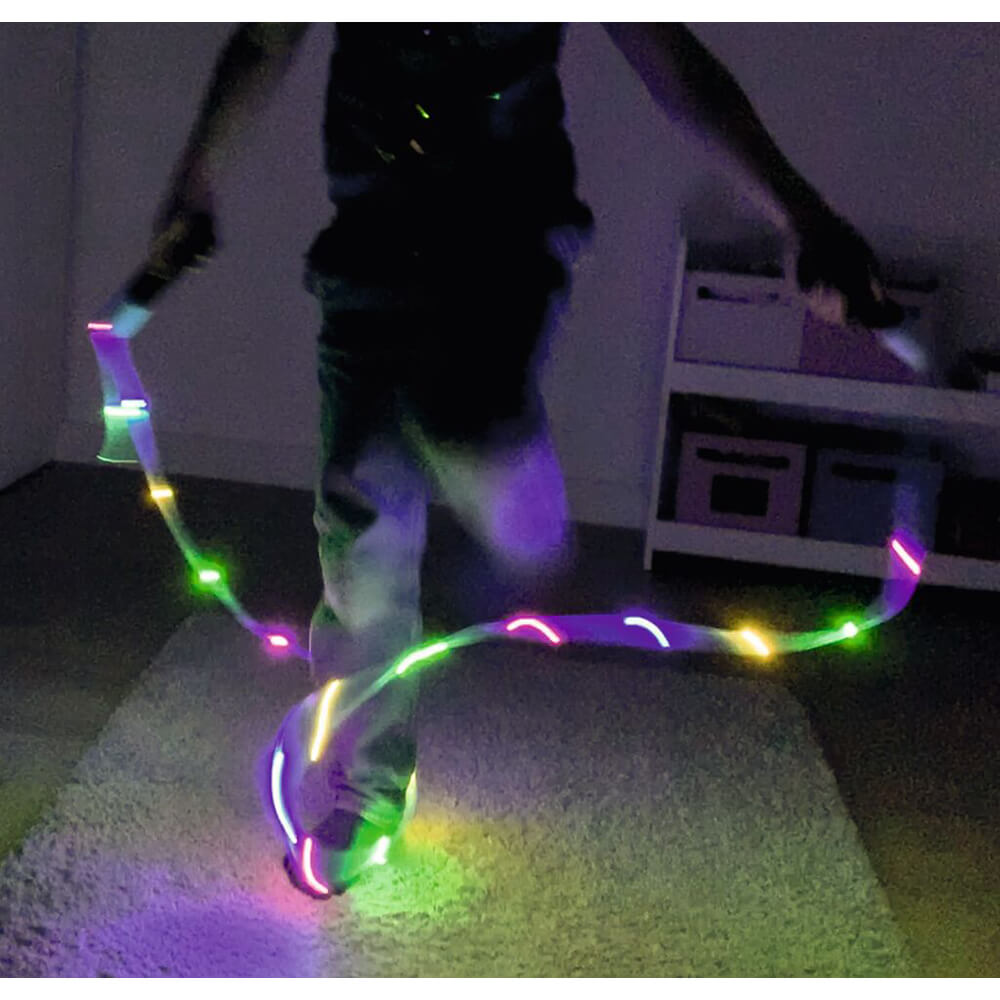 Cuerda saltar luminosa