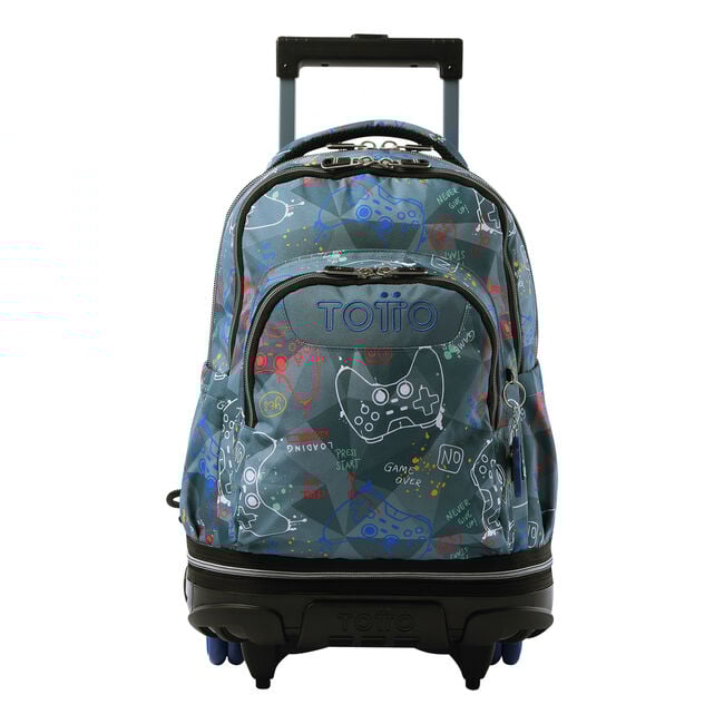 Mochila escolar con ruedas desmontable Tiza - Sticks