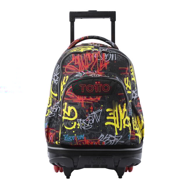 Mochila escolar con ruedas desmontable Tiza