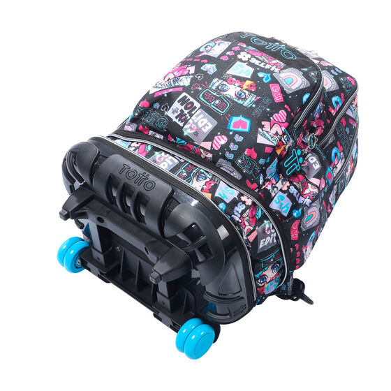 Mochila escolar con ruedas desmontable Tiza - Misato