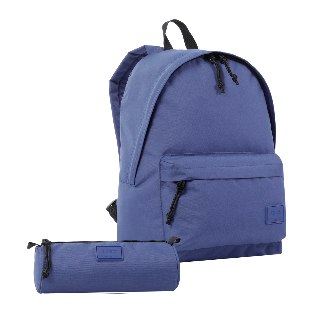 Pack mochila + estuche Kalex - Azul oscuro