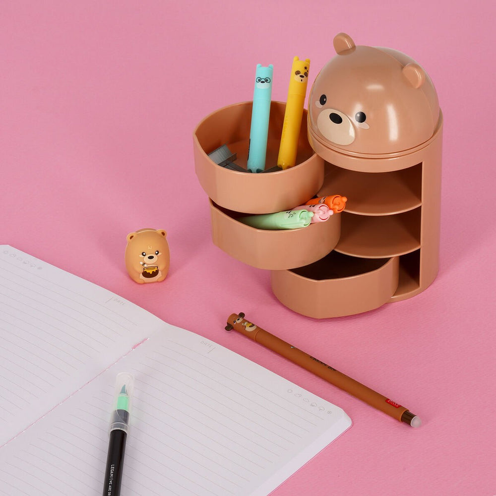 Organizador de Escritorio - Aww-Rganiser - Teddy Bear