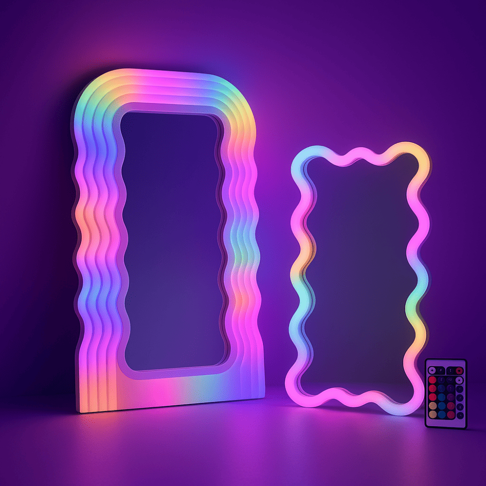 Espejo con luz mágica (Pequeño)