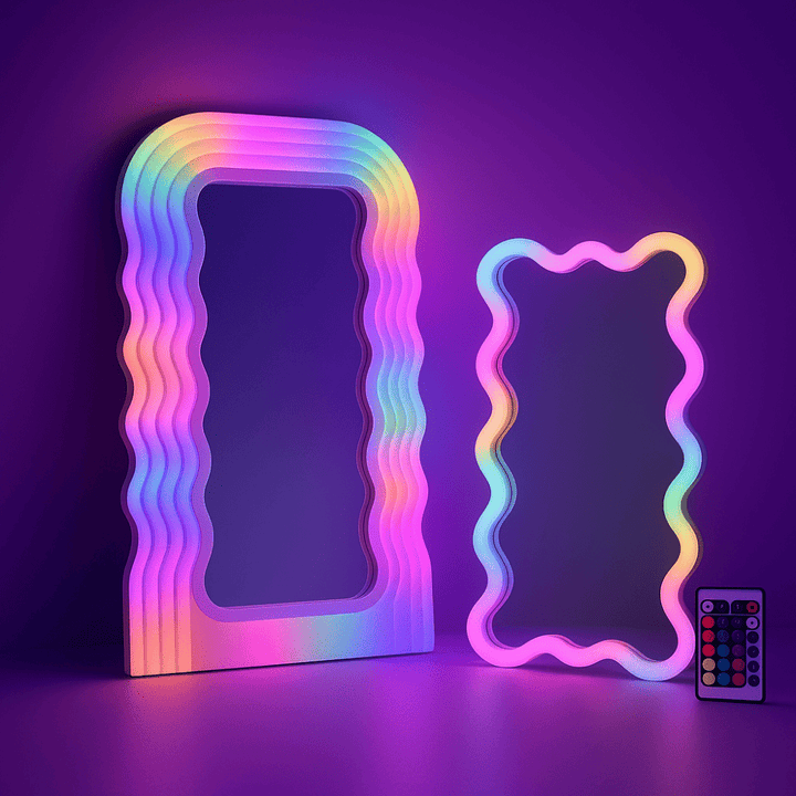 Espejo con luz mágica (Pequeño)