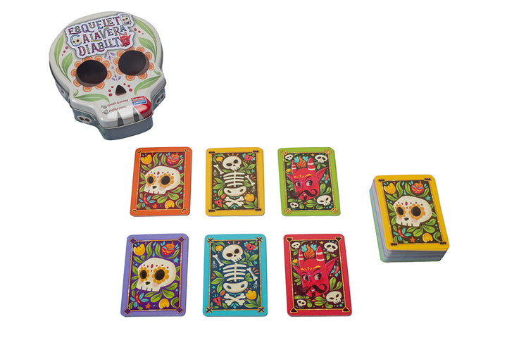 Esqueleto calavera diablito
