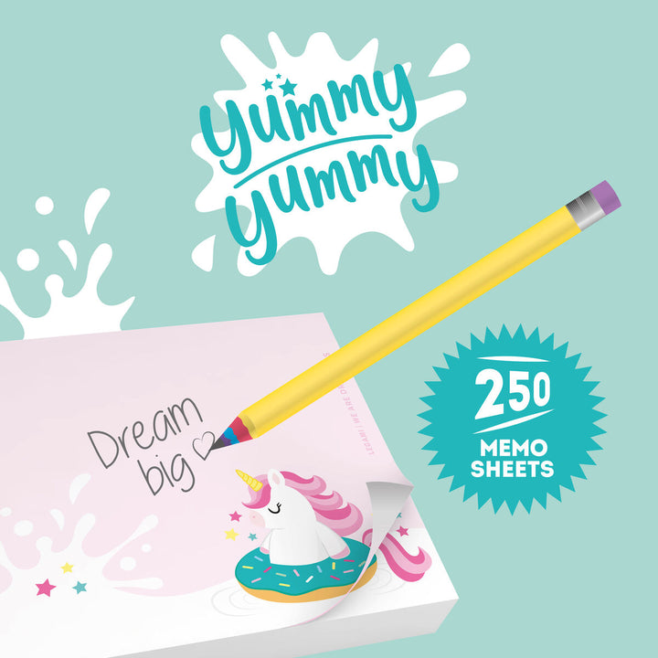 Notas Recordatorias - Yummy Yummy  - Unicorn