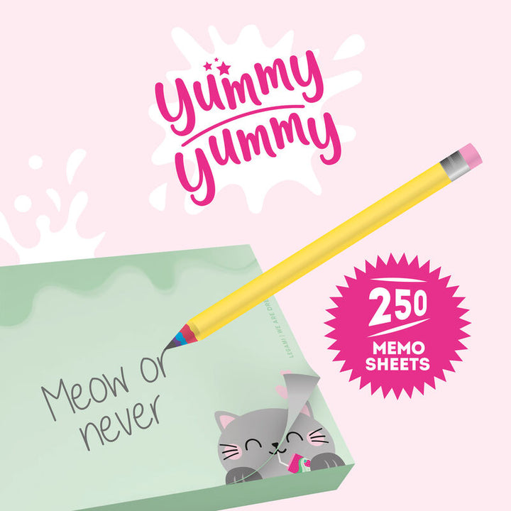 Notas Recordatorias - Yummy Yummy  - Kitty