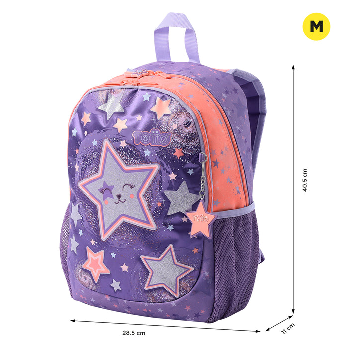 Mochila infantil mediana - Star Cat