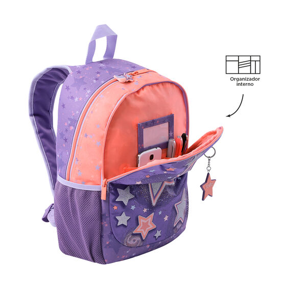 Mochila infantil mediana - Star Cat