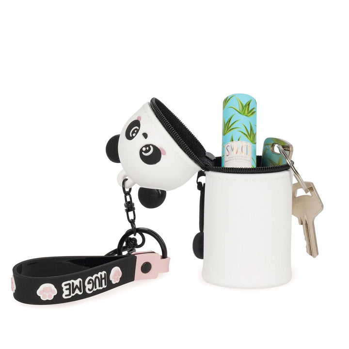 Monedero con Llavero - Mini Kawaii - Panda