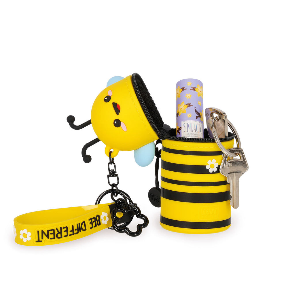 Monedero con Llavero - Mini Kawaii - Bee