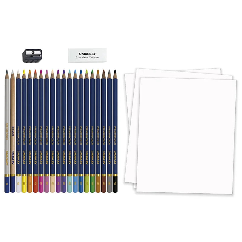 Set creativo lápices de colores 23