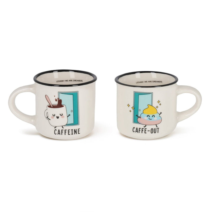 Set de 2 Tazas de Café - Poo - Espresso For Two