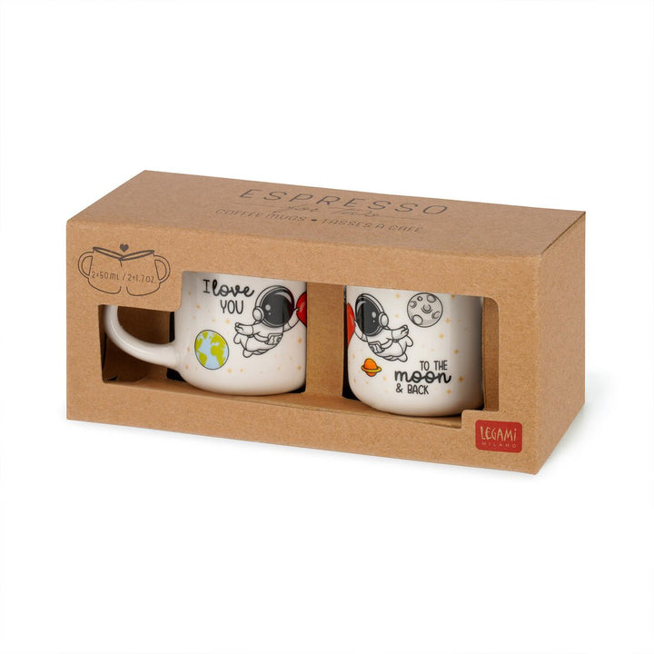 Set de 2 Tazas de Café - Space - Espresso For Two