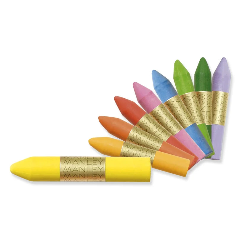Estuche 15 ceras Manley, colores surtidos